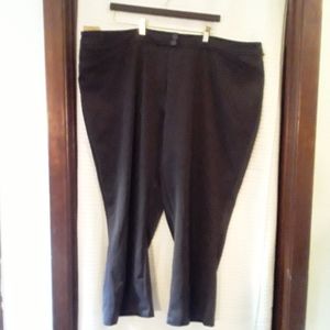 Fashion Bug Plus 26/28 Plus Size Brown Dress Pants